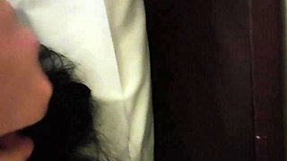 My Indonesian Wife Swallows My Cum for the First Time and Laughs Because She Bit My Cock