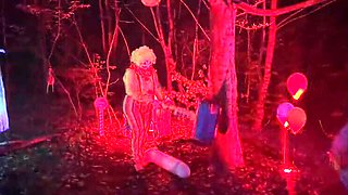 Freaky Clown Party with EdgesOfReality - Big Tits Outdoor Fetish Group Sex