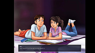 Summer Time Saga 2025 update - Mia's First Time  Full Gameplay Scene
