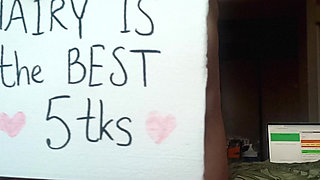 Hairy Pussy Gaping, Asshole Winking. Live Show Recording