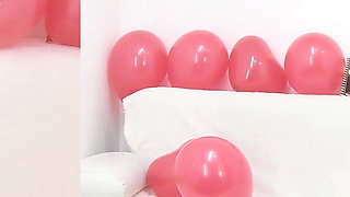 Valentine's Day Breath Play Big Tits