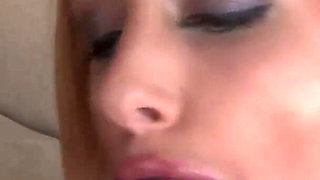 Beauty babe gets fucked by huge dick