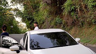 Teen Thrill: Glasses & Curve, Public Sex Adventure