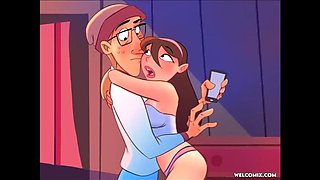 A Wicked Stormy Night's Teen Sex - Animated Naughtiness