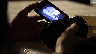 Young Asian wife having wild affair with father-in-law