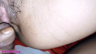 Naughty Indonesian Teacher Rough Anal Fucks Student's Tight Ass Hole - Homemade POV