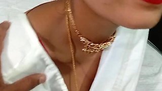 Hot South Indian Bride Fucked Hard on Wedding Night - Homemade Doggy Style Sex