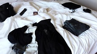 Amateur redhead teen fucked by big black guy