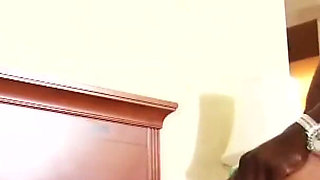 Busty redhead MILF gets fucked and milked from his BBC on the bed