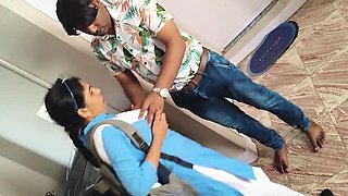 Desi Devar Hardcore Fucks Bhabhi After College - Indian Homemade Sex