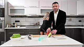 Cookery Show Host Shalina Devine Halts Filming To Enjoy A DP 3some GP3231