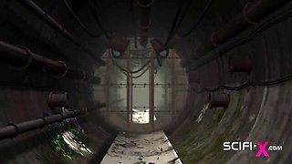 Horny girl's alien sex dirt