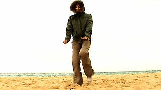 Petite small tit babe with perfect pussy masturbates