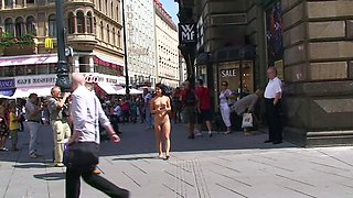 Small tit brunette amateur tugs on a big willie