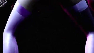 Striptease with a Hot Blonde That Dances with Music 3D Porn