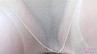 BBW Stepmom Pantyhose Voyeur - Amateur MILF Fetish Homemade