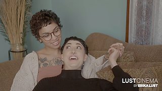 Swinging couple invites a friend for dinner that turns into a wild orgy to Someone Like You by Erika Lust