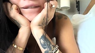 Great Big Boobs On Masturbating Redhead