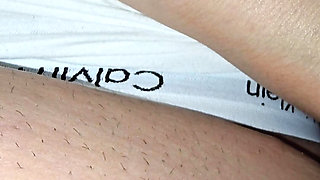 Step mom hand slip under step son underwear touching his dick
