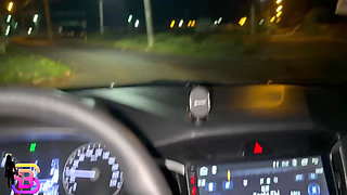 I Teased This Bastard Until He Stopped the Car and Fucked Me Very Tasty Cumming in My Little Mouth at the End