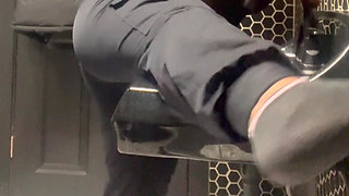 These Bathrooms Are OUT OF Order But IM HORNY So I Locked Myself In!