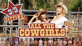 ALL the sitting Cowgirls 2022 vol 3 / 3 - MannyS