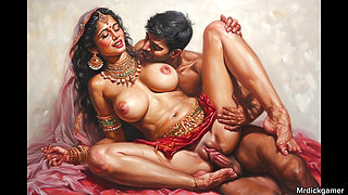 Desi housewife cheats with her office boss