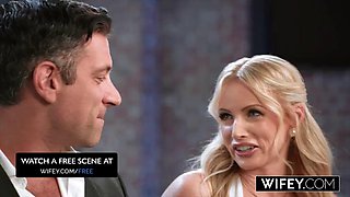 WIFEY Bride Danielle Renae Gets Stretched Out In 5-BBC Gangbang While Hubby Watches