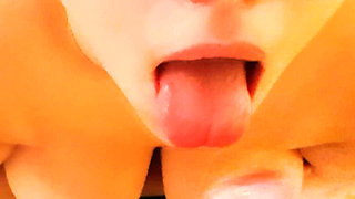 Amateur girl get more cumshots in her mouth