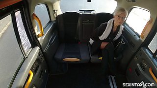 Blonde Rides On Taxi