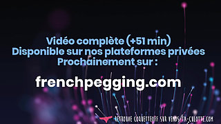 Vends-ta-culotte - Two beautiful French amateurs women torment a man who didn't know he was a masochist