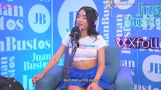 Petite Colombian Teen Mayraoficial Rides Sybian Machine To Intense Orgasm - Juan Bustos Interview
