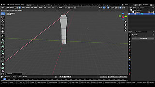 A circumstance dick with blender 3d