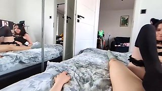 Catgirl Uses Her Tongue And Tight Pussy To Milk Out Masters Huge Cock - Verified Amateurs