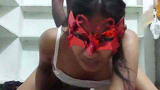 Telugu Lovers Fucking Doggy Style Eachother in a Room