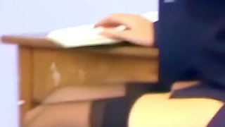 Stockings and Uniform Featuring Fiona G