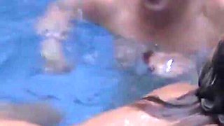 Amazing vixens getting slammed at the party
