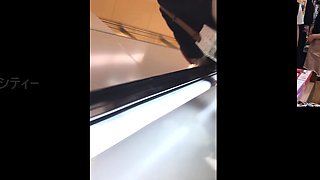 Amateur asian toys ass with dildo