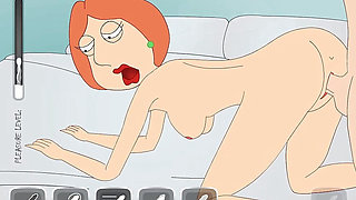 Griffin - Lois Doggie Style - Sex Cartoon Uncensored by Misskitty2k