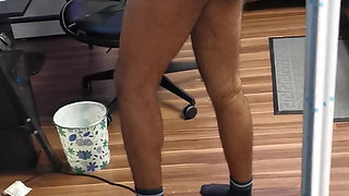 Quick Masturbation While Homealone