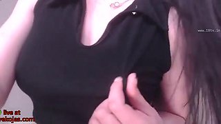 Asian camgirl with amazing legs in nylons: Big Tits, Teen  Amateur Porn
