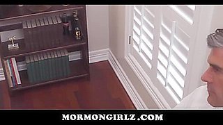 Innocent Girl Anne Strips Naked And Lets Priest Touch Her - Elektra Rose
