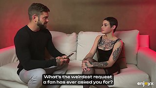 Saba Lapiedras Double Penetration First Experience - Saba Lapiedra