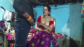 Sexy Bengali Housewife Wife Fucking Hard In Home, Red Blouse Remove Boob Sucking