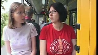 Fucked on public bus