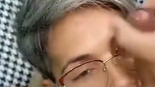 My Stepbrother with His Big Cock Fucks Me and Fills My Mouth with Semen