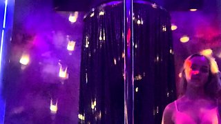 Amateur striptease and Solo masturbation