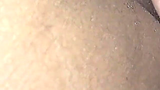 Stroking Big Black Cock Licking His Ass Amazing Shaking Male Squirt