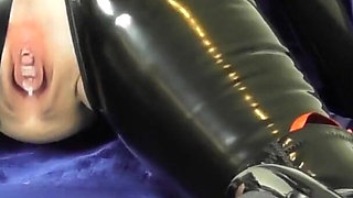 Latex mistress, suck, fuck & creampie