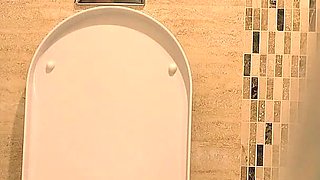 Neighbor Housewife Pisses on Hard Cock and Fucks Like a Goddess